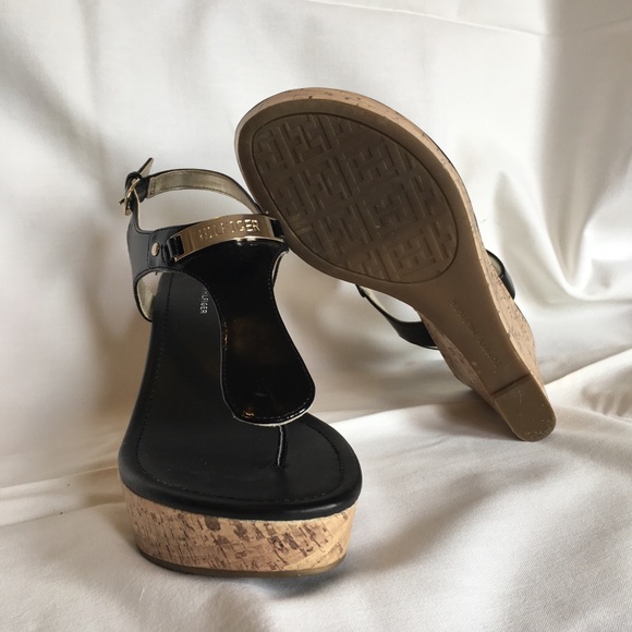 Tommy Hilfiger sandals - thong sandals in black - Picture 3 of 5